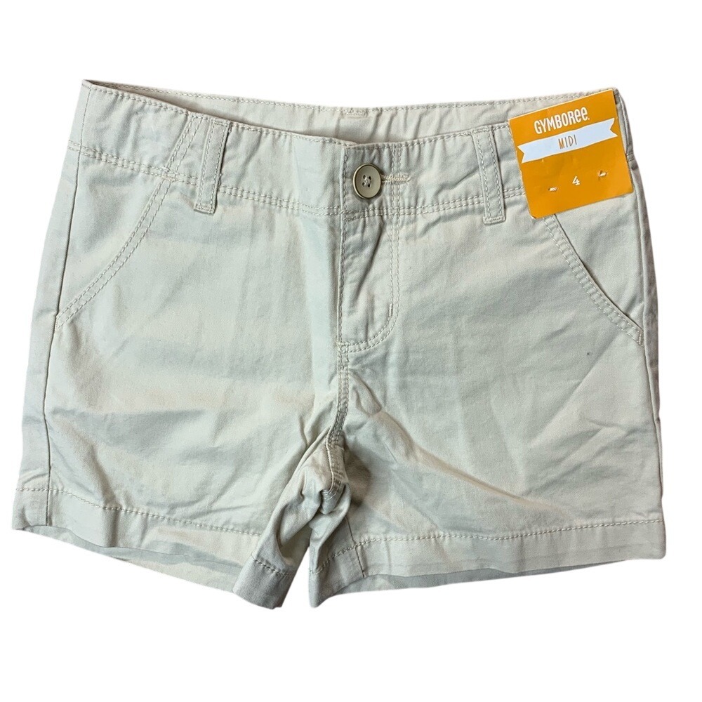 Gymboree Kids Size‎ 4 New Khaki Shorts
